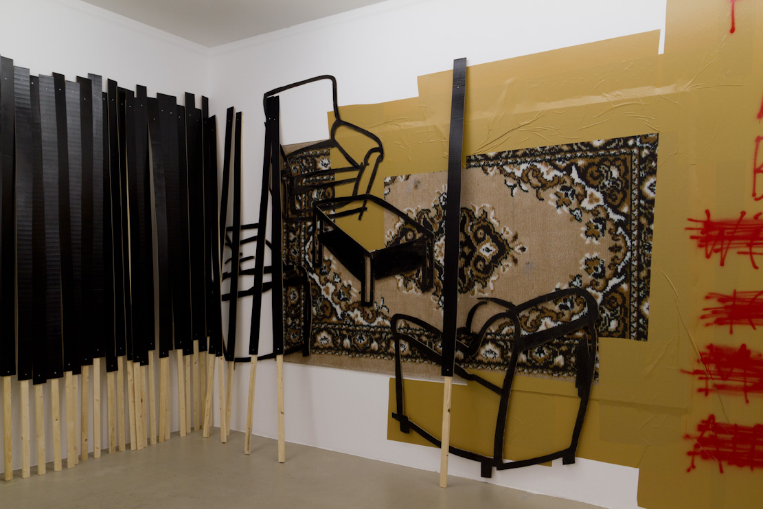 Brigit Brenner, Installationsansicht, Dortmunder Kunstverein, 2011. Alle Fotos: Roland Baege