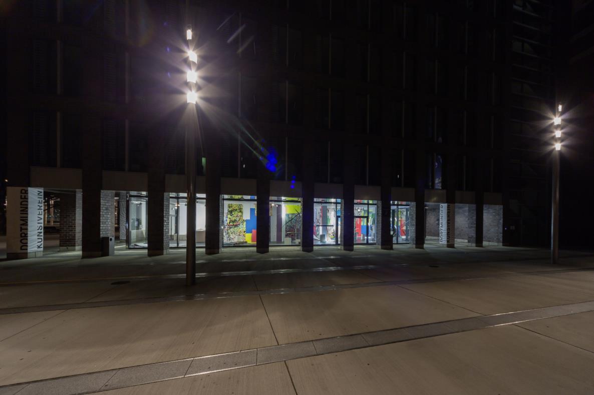 Xenia Lesniewski, Das Grüne Kreuz Hoffnung, Installationsansicht, Dortmunder Kunstverein, 2014. Alle Fotos: Roland Baege