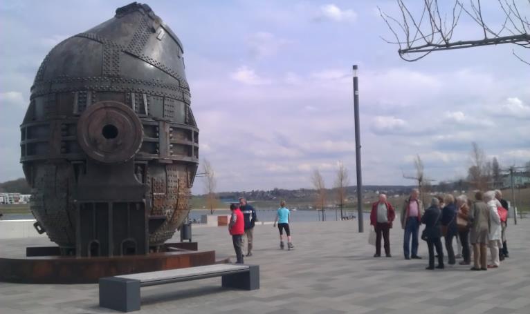 Thomas Birne am Dortmunder Phoenix-See, Foto: Andrea Brauckmann