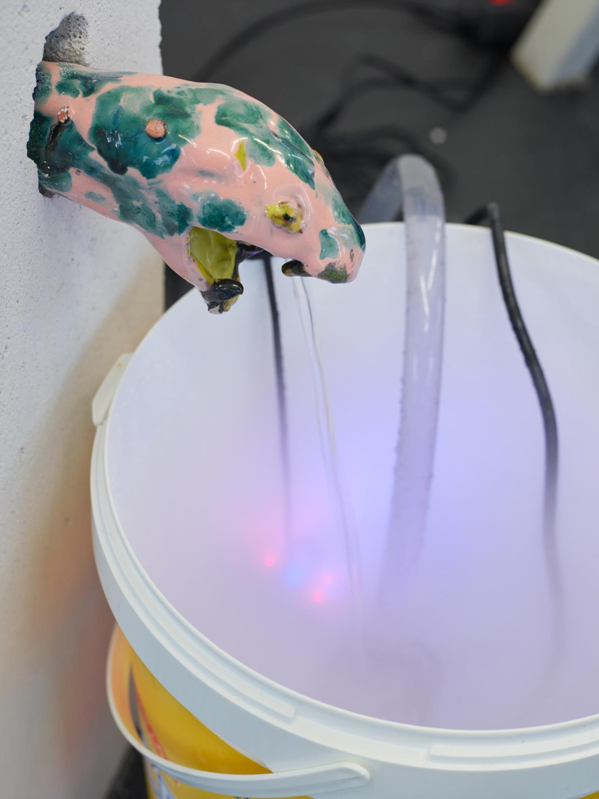 ALEEN SOLARI: Oh, lalalalalala, lalalalalala Part 2 (Detail), 2018, mixed media, Größe variabel