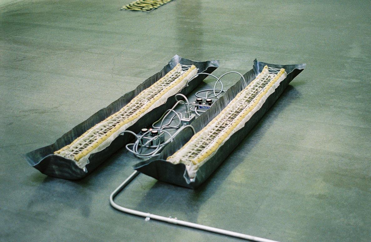 Elaine Cameron-Weir, viscera has questions about itself, 2017, Installationsansicht, New Museum, NY, courtesy Hannah Hofmann und Elaine Cameron-Weir, Foto: ECW