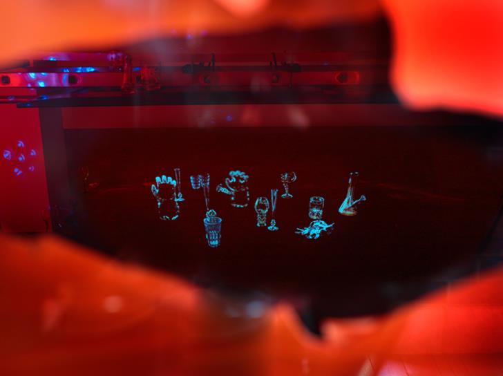 Gerrit Frohne-Brinkmann, Nicola Gördes, Stella Rossié  & Paul Spengemann: P-A-N-T-S-D-O-W-N, 2018 Photo: Simon Vogel