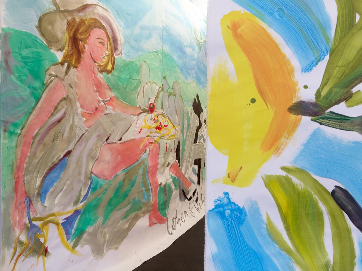 Installationsansicht: hobbypopMUSEUM - DIGITALIA, Foto: Simon Vogel