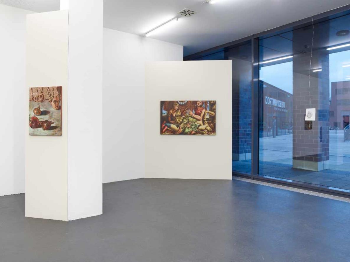 Jannis Marwitz: Narch Till June Närz bis April, 2019, Dortmunder Kunstverein, Foto: Simon Vogel