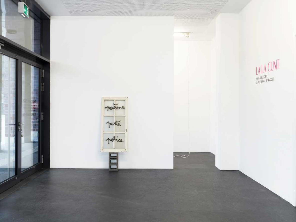 Anne-Lise Coste: LA LA CUNT, 2020, Dortmunder Kunstverein, Foto: Simon Vogel