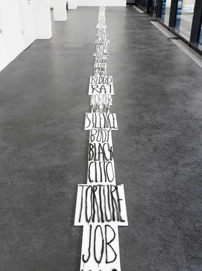 Anne-Lise Coste: LA LA CUNT, 2020, Dortmunder Kunstverein, Foto: Simon Vogel