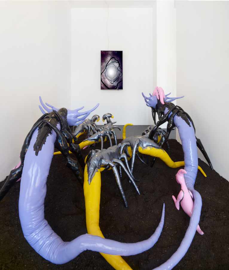 Mary Audrey-Ramirez: INTO A GRAVEYARD FROM ANYWHERE, 2020, Foto: Simon Vogel