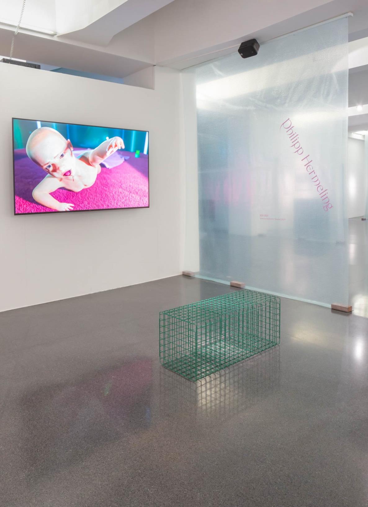 Ausstellungsansicht: Philip Hermeling, Emerging Artists Dortmund, 2021/22, uzwei im Dortmunder U, Foto: Monika Hanfland