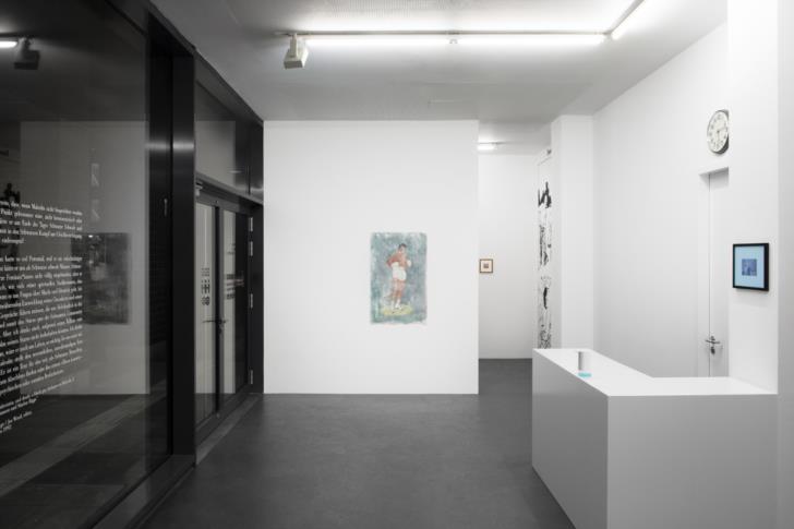 James Gregory Atkinson, ‘6 Friedberg-Chicago’, 2021/22, exhibition view, Dortmunder Kunstverein Courtesy: the artist, Germericans (Sabrina und Marvin Kuhn), Kai Matussik, Tyrown Vincent, Dortmunder Kunstverein Photo: Jens Franke