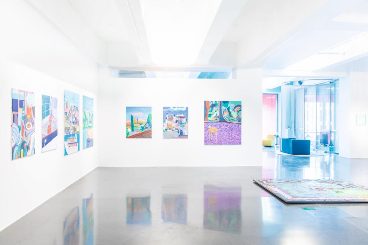 Ausstellungsansicht: Emerging Artists Dortmund V, 2023, Foto: Johannes Schriek