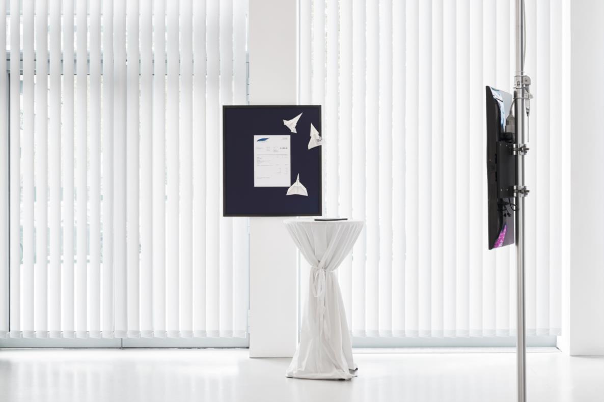 Installationsansicht: Belia Zanna Geetha Brückner, 2024, Schlaraffenland, 2024, Fotos: Mareike Tocha & Dortmunder Kunstverein