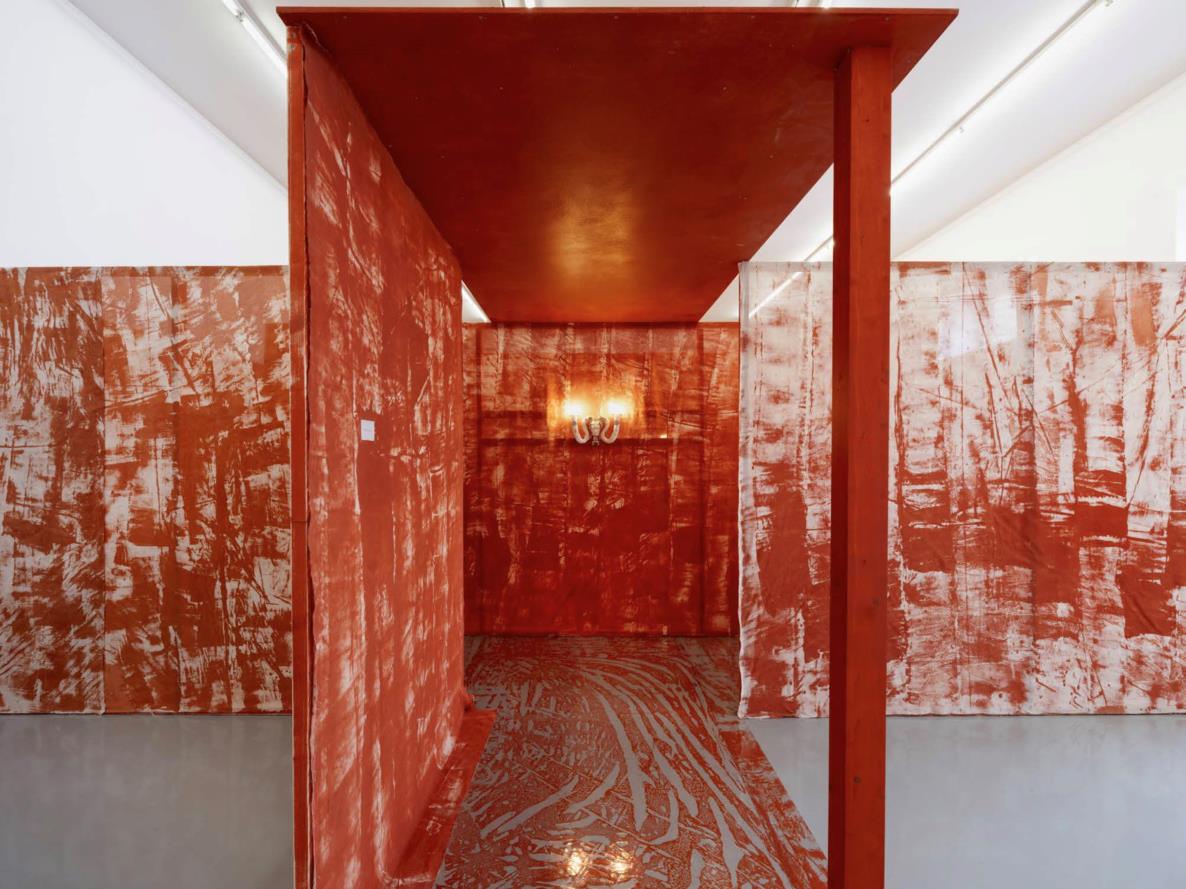 Soshiro Matsubara, Last Night XLV, 2023, Installationsansicht FRAC Lorraine, Metz, FR, 2024. Courtesy: the artist, FRAC Lorraine, Croy Nielsen, Wien, Photo: Fred Dott