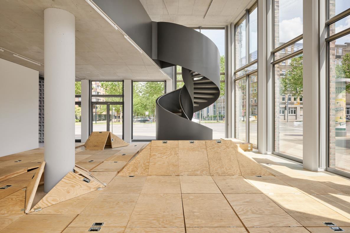 Renata Lucas, a minor course correction (2026), © Renata Lucas, Courtesy the artist, Dortmunder Kunstverein und neugerriemschneider, Berlin. Foto: Mareike Tocha