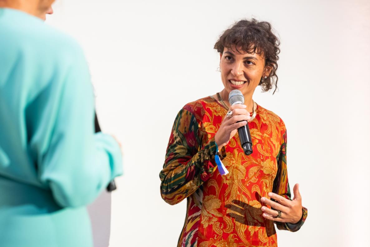 Latefa Wiersch, Künstlerin der Ausstellung 