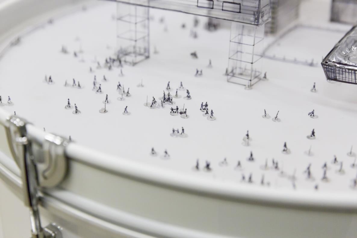  Friederike Klotz, Bedeckter Himmel, Installationsansicht, Dortmunder Kunstverein, 2014. Alle Fotos: Roland Baege