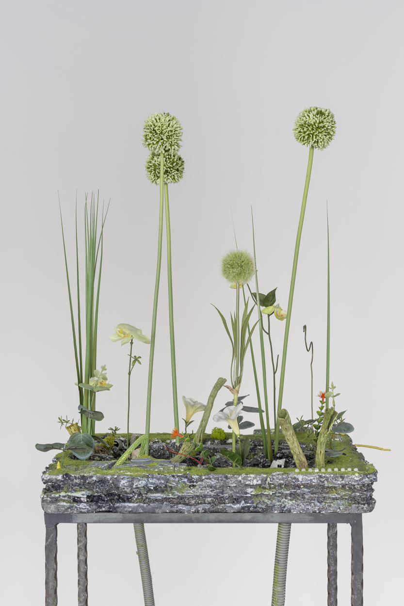 Veit Laurent Kurz, ohne Titel #1 von 4 (Herba-U Sculpture), 2014, Detail