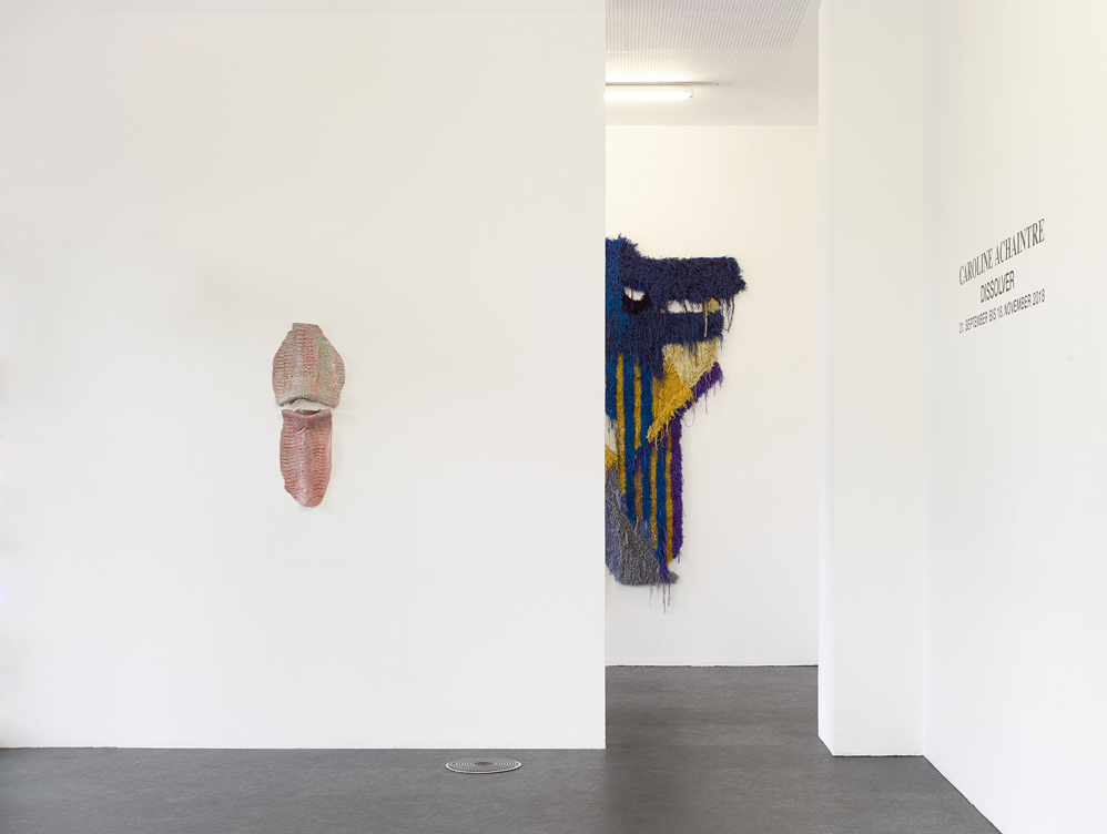 Caroline Achaintre - Dissolver, 2018, alle Fotos: Simon Vogel