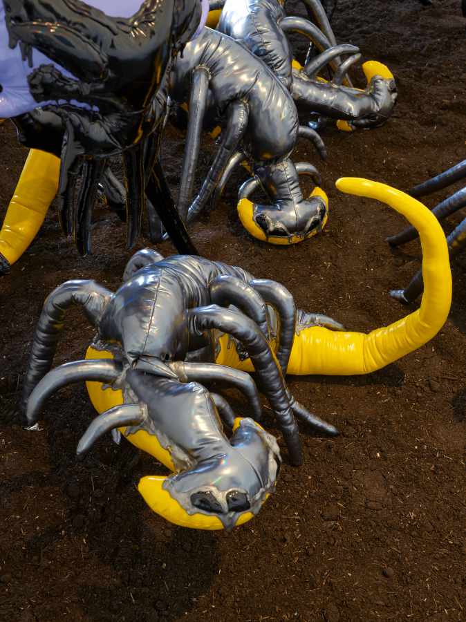 Mary Audrey-Ramirez: INTO A GRAVEYARD FROM ANYWHERE, 2020, Foto: Simon Vogel