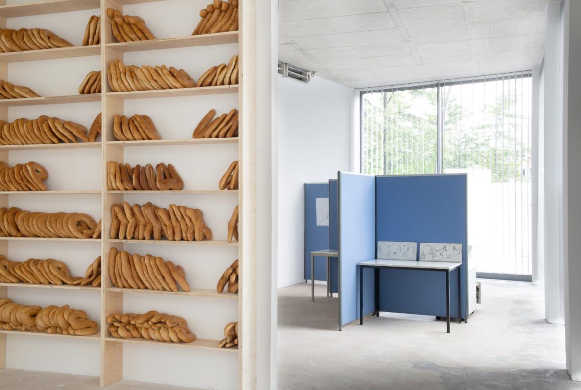 Blade Memory II, 2022, Installationsansicht - Foto: Jens Franke