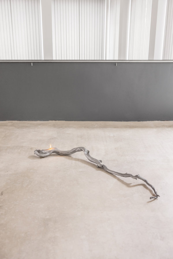 Blade Memory II, 2022, Ariel Schlesinger: At Arm‘s Length, 2019 - Foto: Roland Baege