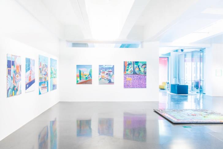 Ausstellungsansicht: Emerging Artists Dortmund V, 2023, Foto: Johannes Schriek