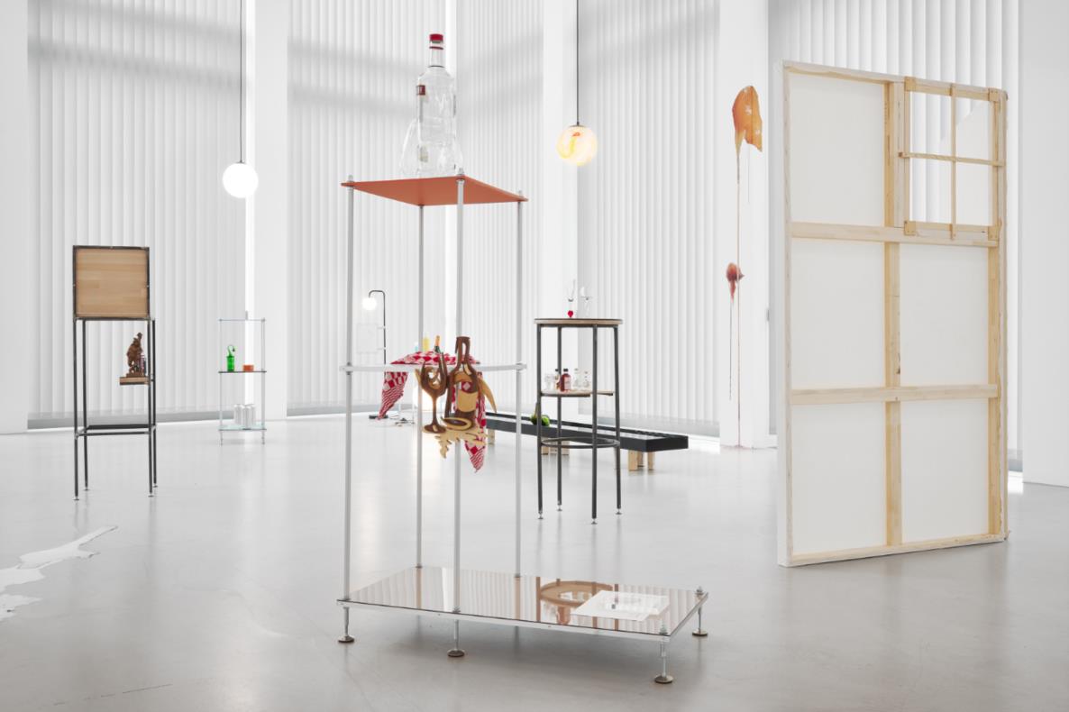 Installationsansicht: Pablo Schlumberger, 2024, Schlaraffenland, 2024, Fotos: Mareike Tocha & Dortmunder Kunstverein